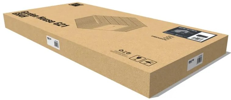 G21 Kerti tároló ház GRAH 700 - 340 x 206 cm antracit