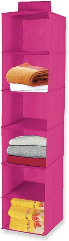 Rózsaszín függő ruhatároló, 120 x 30 cm - JOCCA