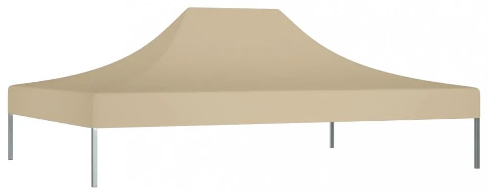 bézs tető partisátorhoz 4,5 x 3 m 270 g/m²