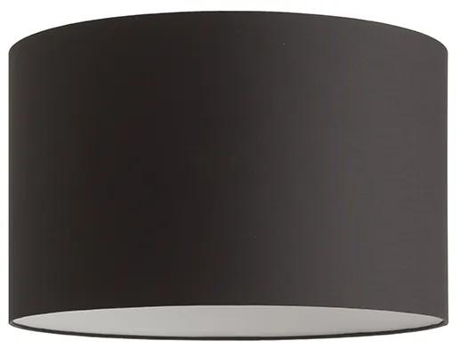 RENDL R13050 RON lámpabúra, univerzális lámpaernyő Polycotton fekete/fehér PVC
