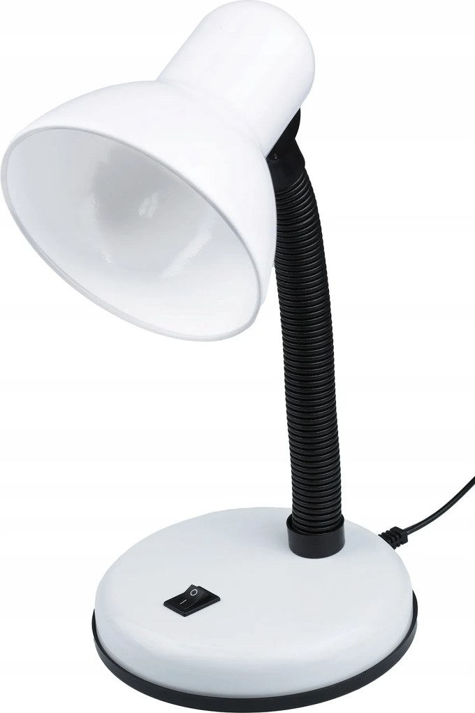 Iskolai Éjjeli Asztali Lámpa E27 Fehér