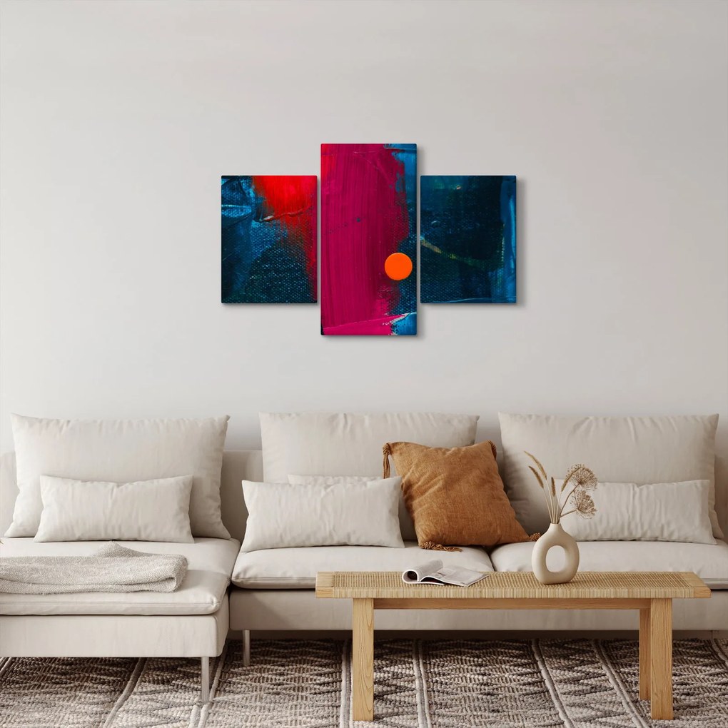 Színek képe (90x60 cm)