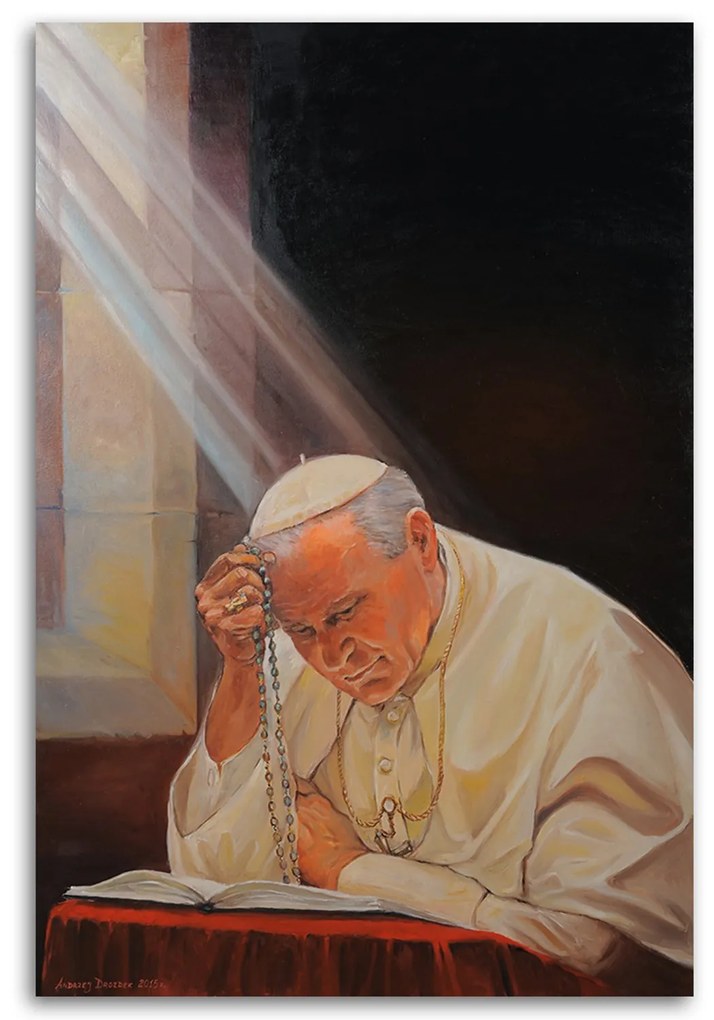 Gario Vászonkép II. János Pápa Méret: 70 x 100 cm