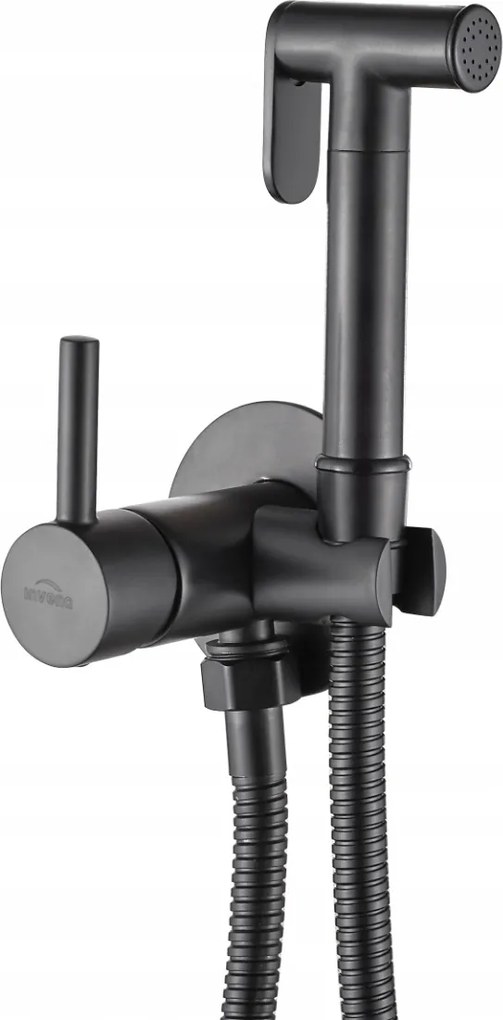 Invena Falsík Alatti Bidé Csaptelep, Fekete