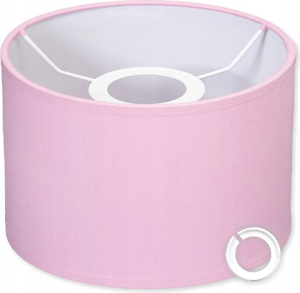 Lámpaernyő mennyezeti lámpához Rózsaszín 20/15 cm