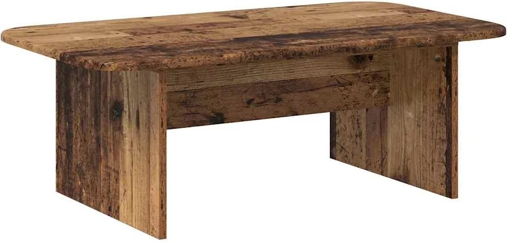 vidaXL Dohányzóasztal Öreg fa 93 x 53 x 33 cm Faanyag