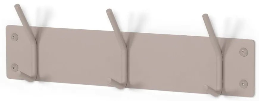 Szürke-bézs fém fali fogas Fusion – Spinder Design