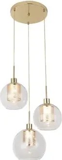 Rabalux beltéri függeszték e27 3x60w arany philana