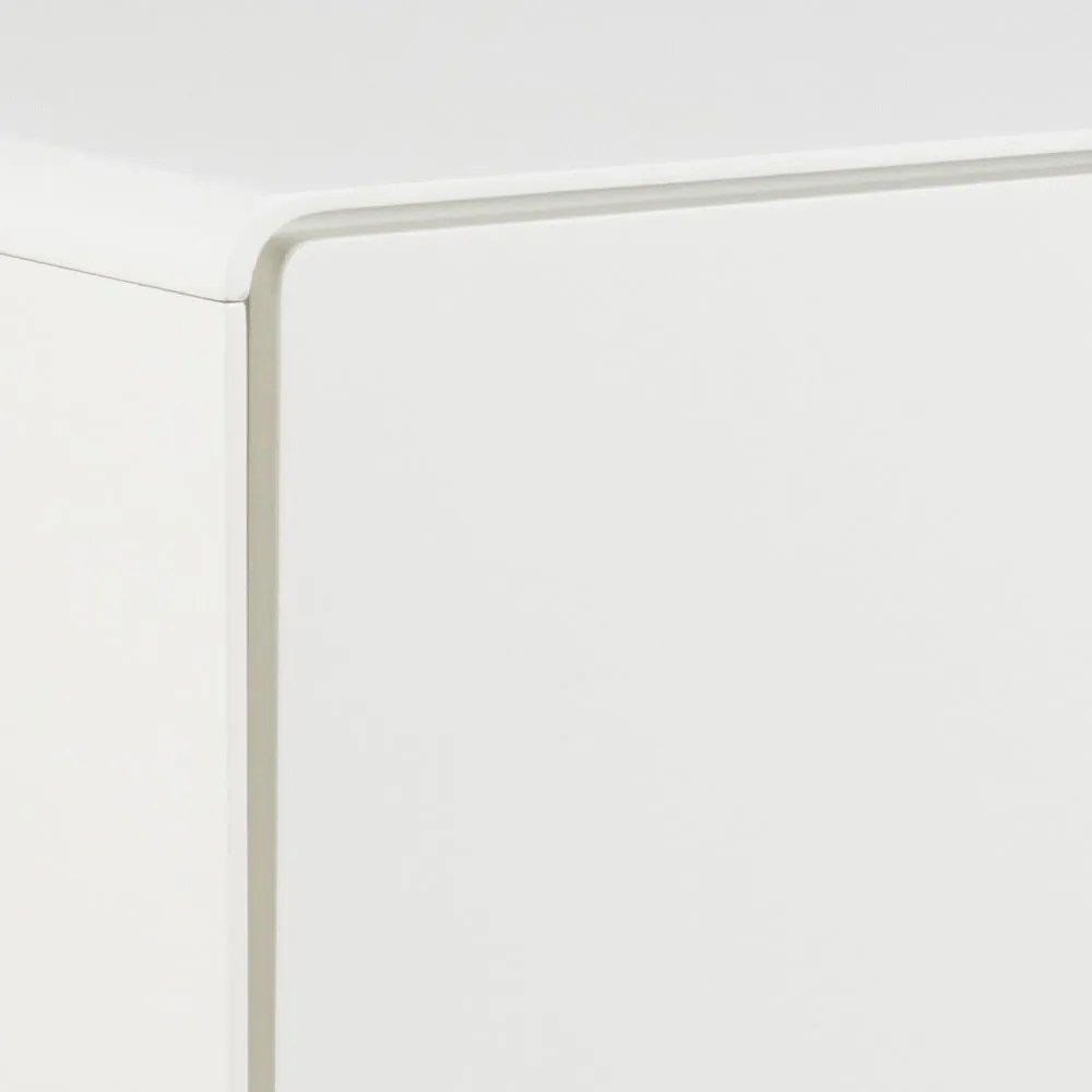 Fehér komód 135x90x40 cm Lowell – Actona