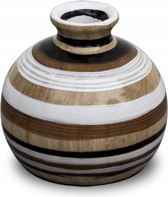 Váza Fa Váza Kézzel Készített Homepaint