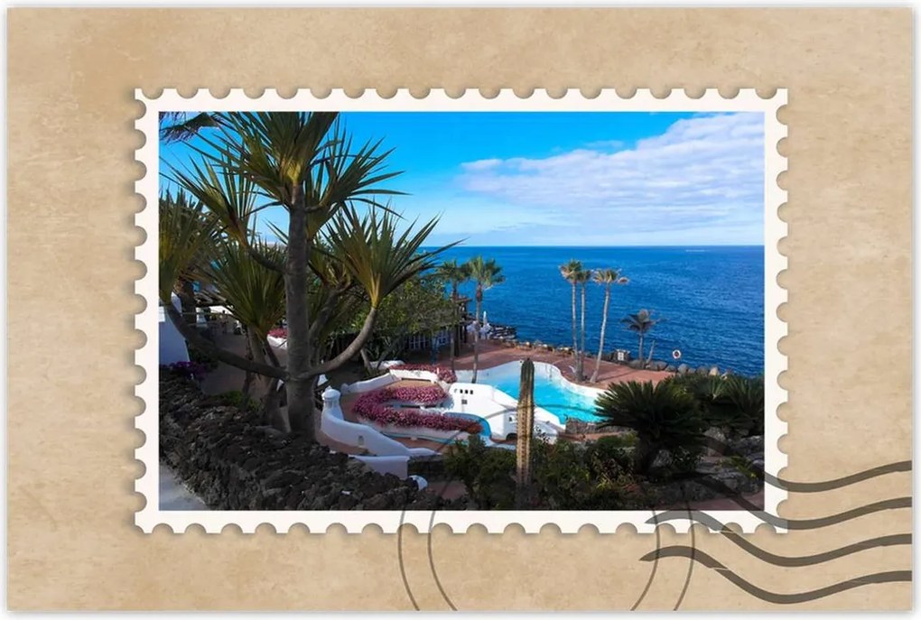 Poszterek 60x40 Pálmafák a tengerparton