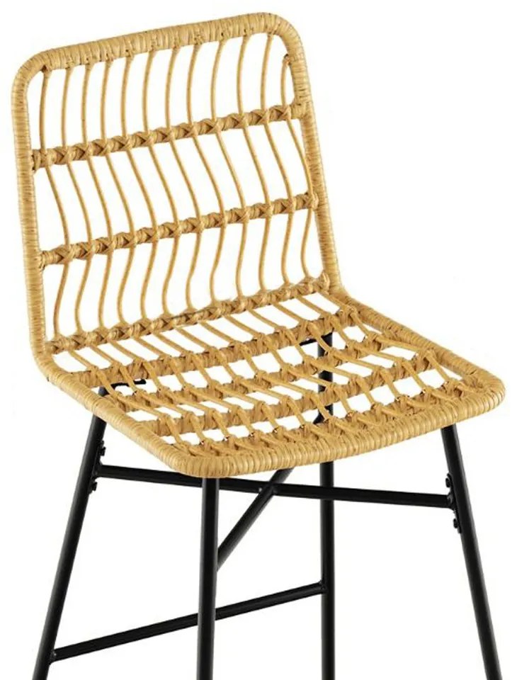 Polirattan bárszék 2db