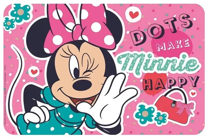 Disney Minnie tányéralátét dots