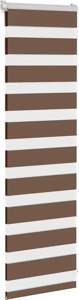 vidaXL zebrafüggönnyel barna szövetszélesség 35,9 cm poliészter