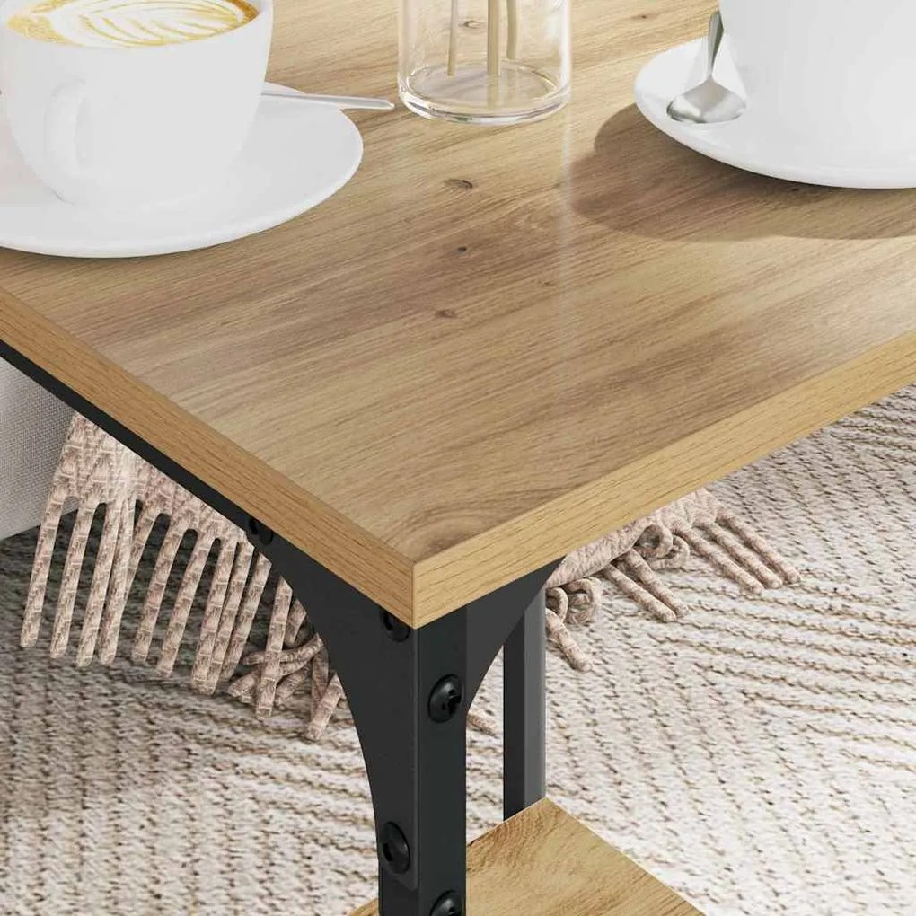 Dohányzóasztal Artisan tölgy 40 x 40 x 55 cm Faanyag