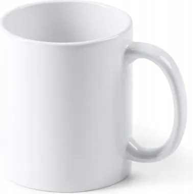 Kerámia Bögre Füllel Nagy 350ml Kávé Tea Stamina fehér 3999