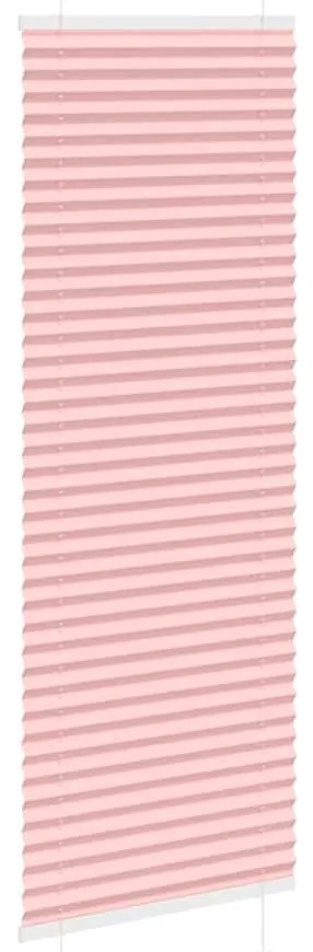 pliszírozott redőny rózsaszín 50x150 cm szövetszélesség 49,4 cm