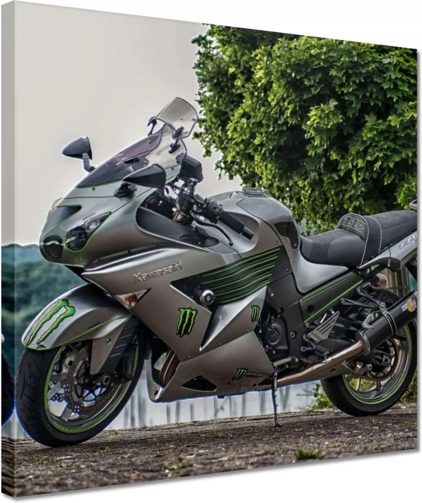 Vászonkép 30x30 Kawasaki Motorkerékpár
