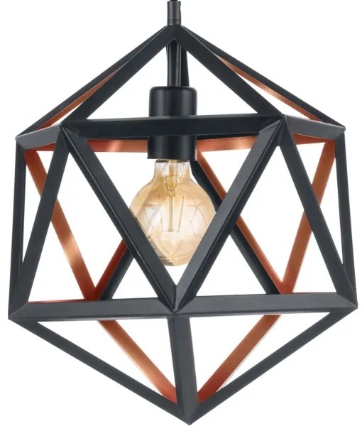 Eglo 43348 - Csillár zsinóron EMBLETON 1 1xE27/60W/230V