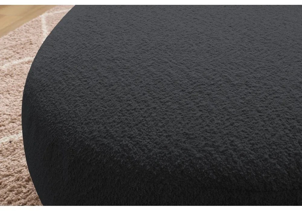 Sötétszürke buklé szövet lábtartó Saint-Germain – Bobochic Paris