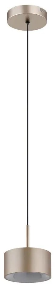 Globo 56964H - RAYMOND LED kábelen függesztett csillár LED/12W/230V, 3000K, átm. 15 cm, sárgaréz