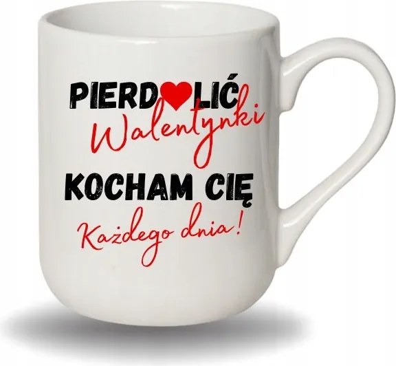 Bögre Fehér Coffee Vicces Ajándék Valentin Nap P******* Valentin Nap