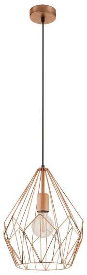 Eglo 49258 - Csillár VINTAGE 1xE27/60W/230V