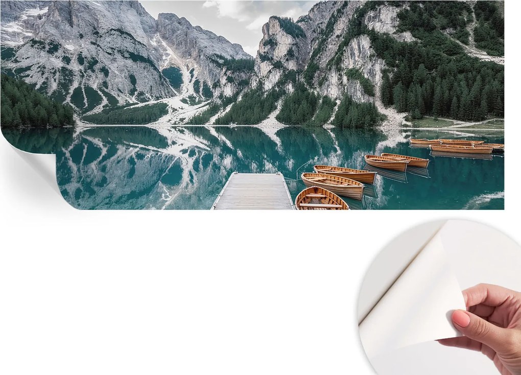 Öntapadós Stílusos Fotótapéta Dekoratív Hegyi panoráma 250x104 cm