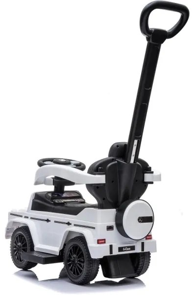 Push autó Mercedes G350d 3in1 2xAA fehér/fekete