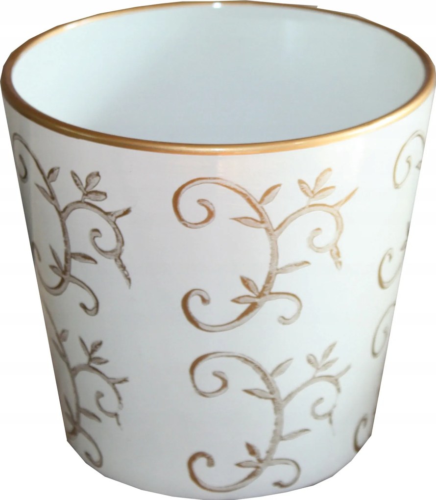 Karácsonyi kaspó kerámia fedél retro fehér H13 betlehemi csillag