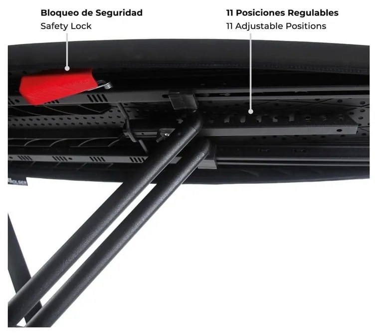 Vasalódeszka 130x37 cm K-Surf Black Tube – Rolser