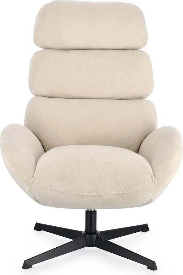 Bézs forgó fotel Violante – Bizzotto