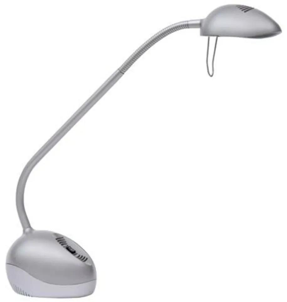 Asztali lámpa, LED, 3-5,5 W, ALBA LedX, szürke (VLEDXMC)