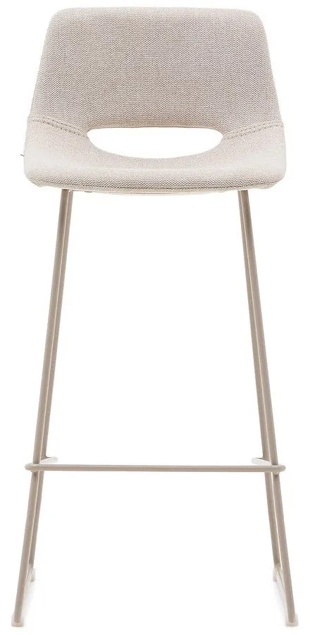 Bézs bárszék (ülésmagasság 76 cm) Zahara – Kave Home