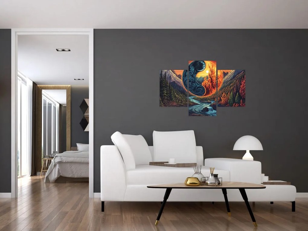 Kép - Elemi erők (90x60 cm)