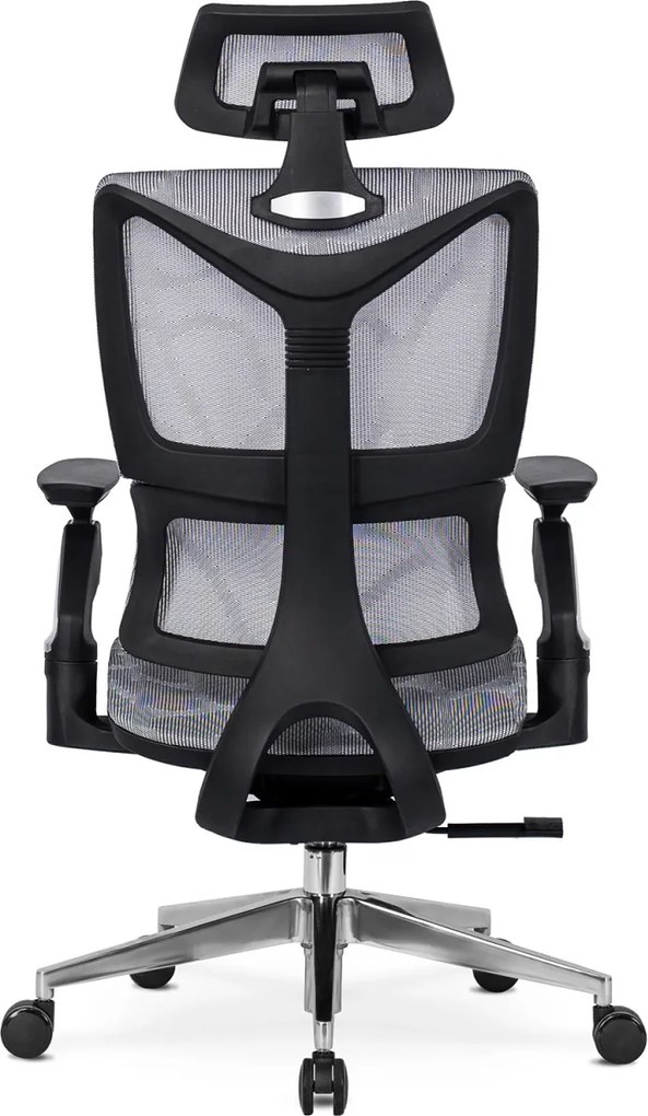 Forgószék ergonomikus kialakítással, szürke színben. MARTIN