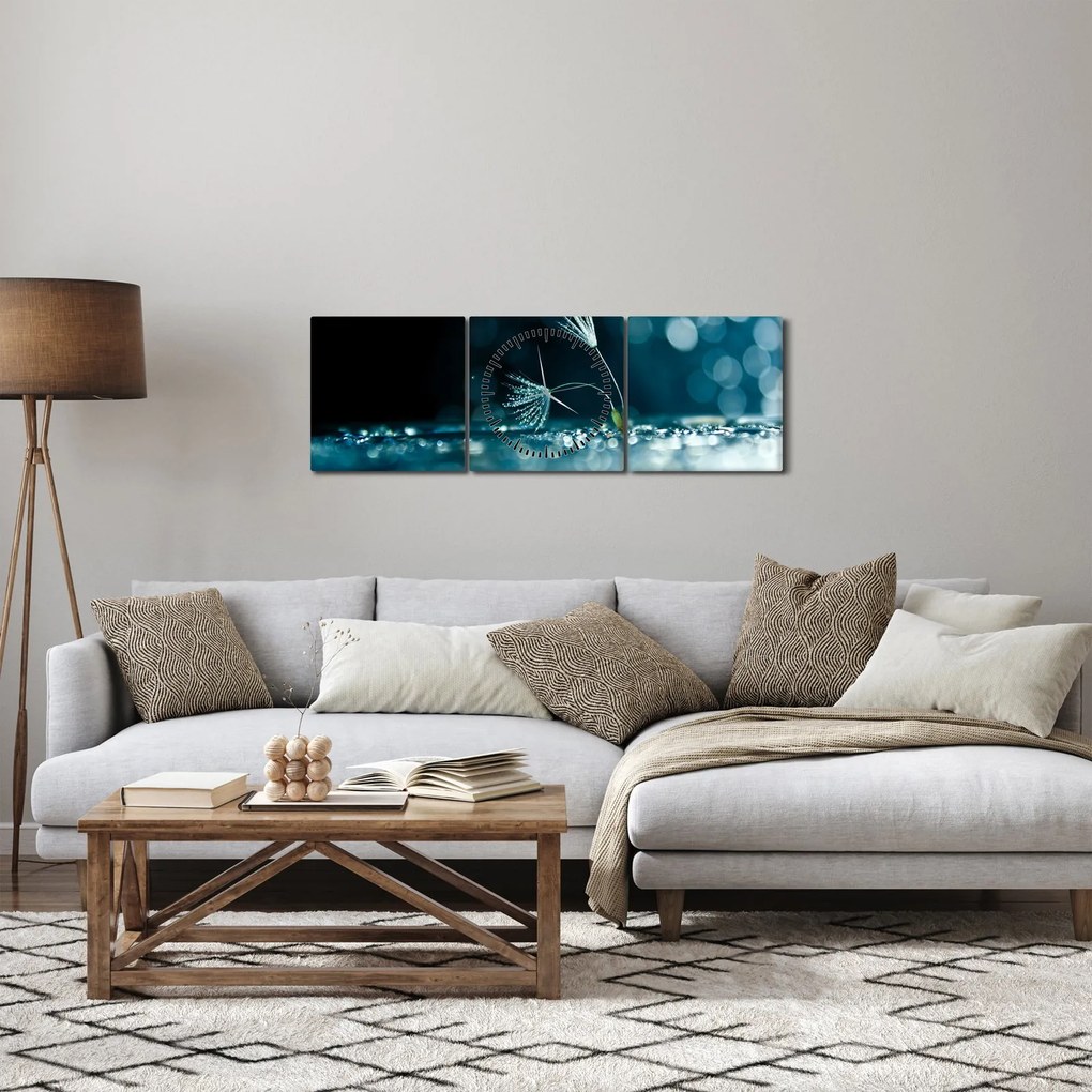 Kép - Makró (órával) (90x30 cm)