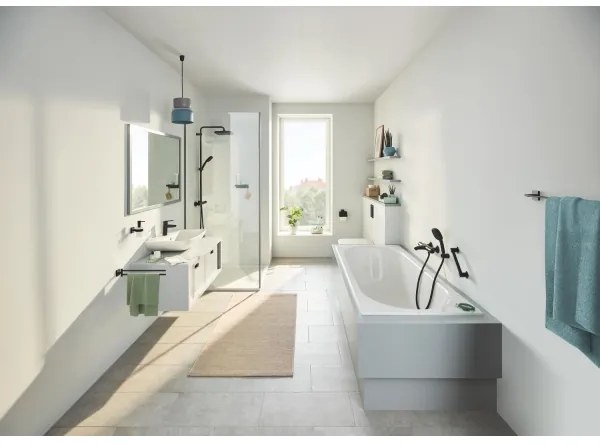 GROHE 410952430 - START CUBE 504 mm fürdőkád kapaszkodó fekete