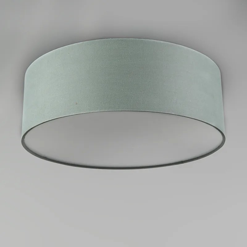 Mennyezeti lámpa zöld 30 cm LED-del - Drum LED