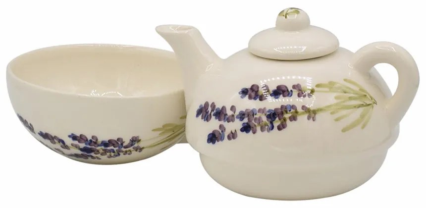 Egyszemélyes teáskészlet - Violin Levendula