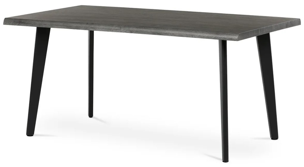 Étkezőasztal 160 x 90 cm, szürke tölgyfa