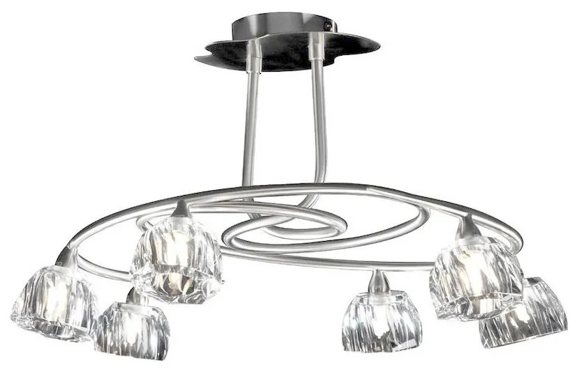 LUXERA 1561 - SAMBA csillár 6xG9/40W/230V