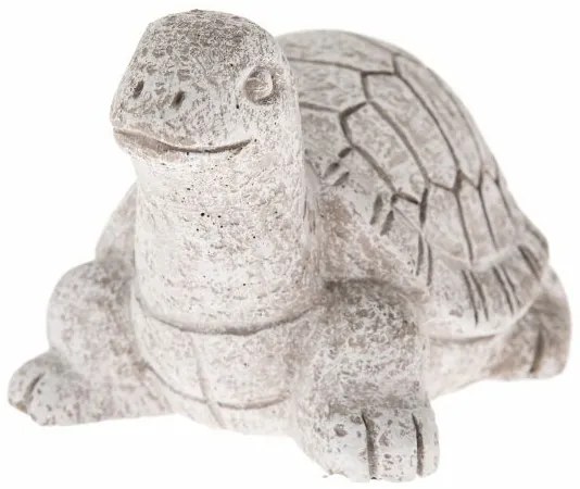 Kerti dekoráció Teknős, beton, 11,5 7,5 8,5 cm,szürke