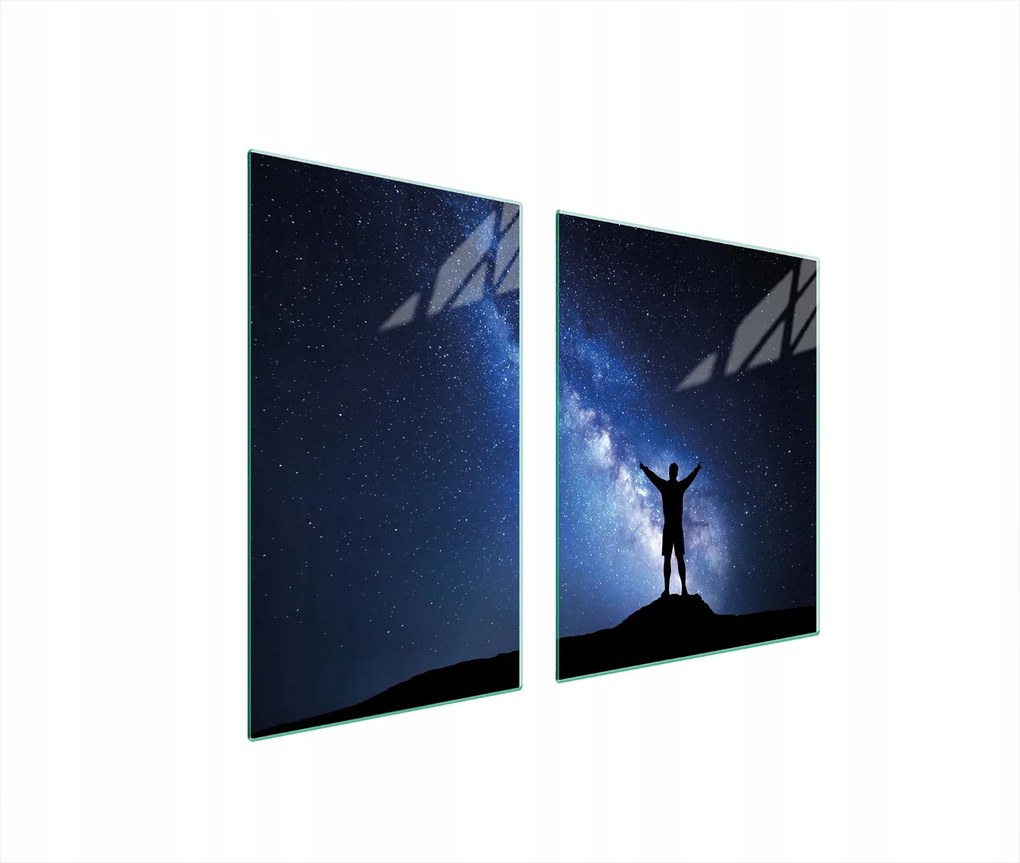 Üveglap És Vágódeszka 100x52 Csillagok Edzett Üveg