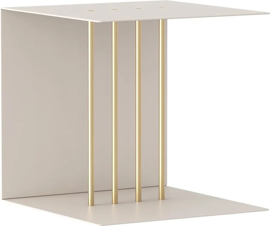 Fehér fém fali polc Teaser – UMAGE