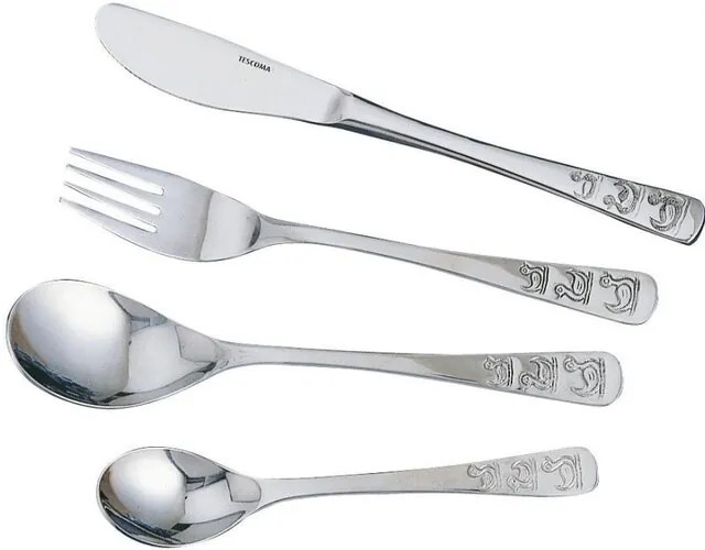 Tescoma Baby evőeszköz készlet, 4 db,