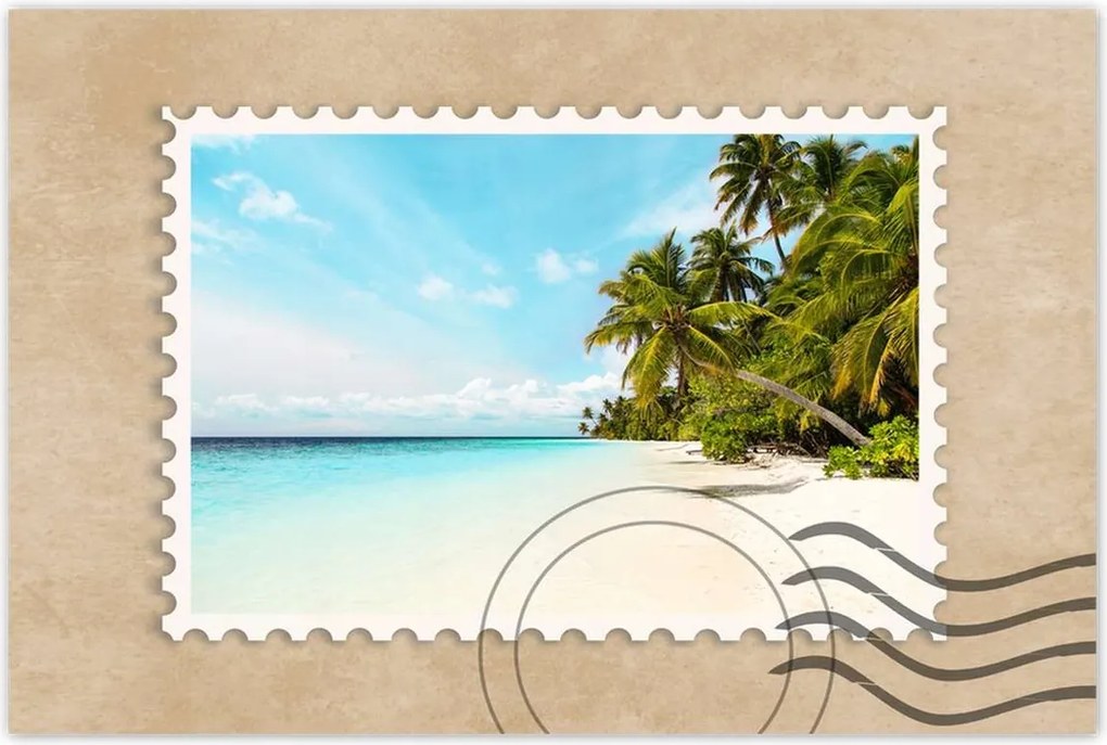 Poszterek 120x80 Trópusok Tájkép Pálmafák