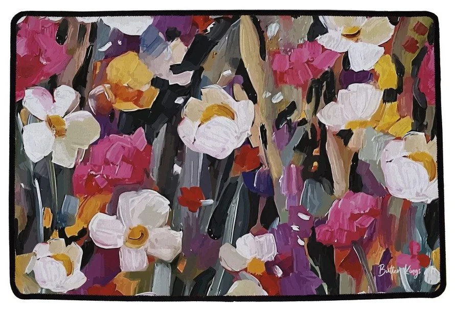 Lábtörlő 45x75 cm Colours in Meadow – Butter Kings