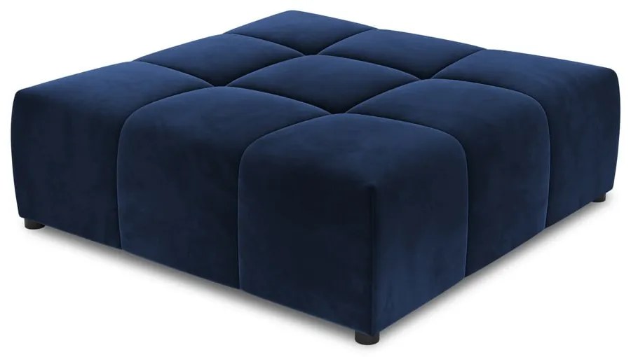 Kék bársony kanapé modul Rome Velvet - Cosmopolitan Design