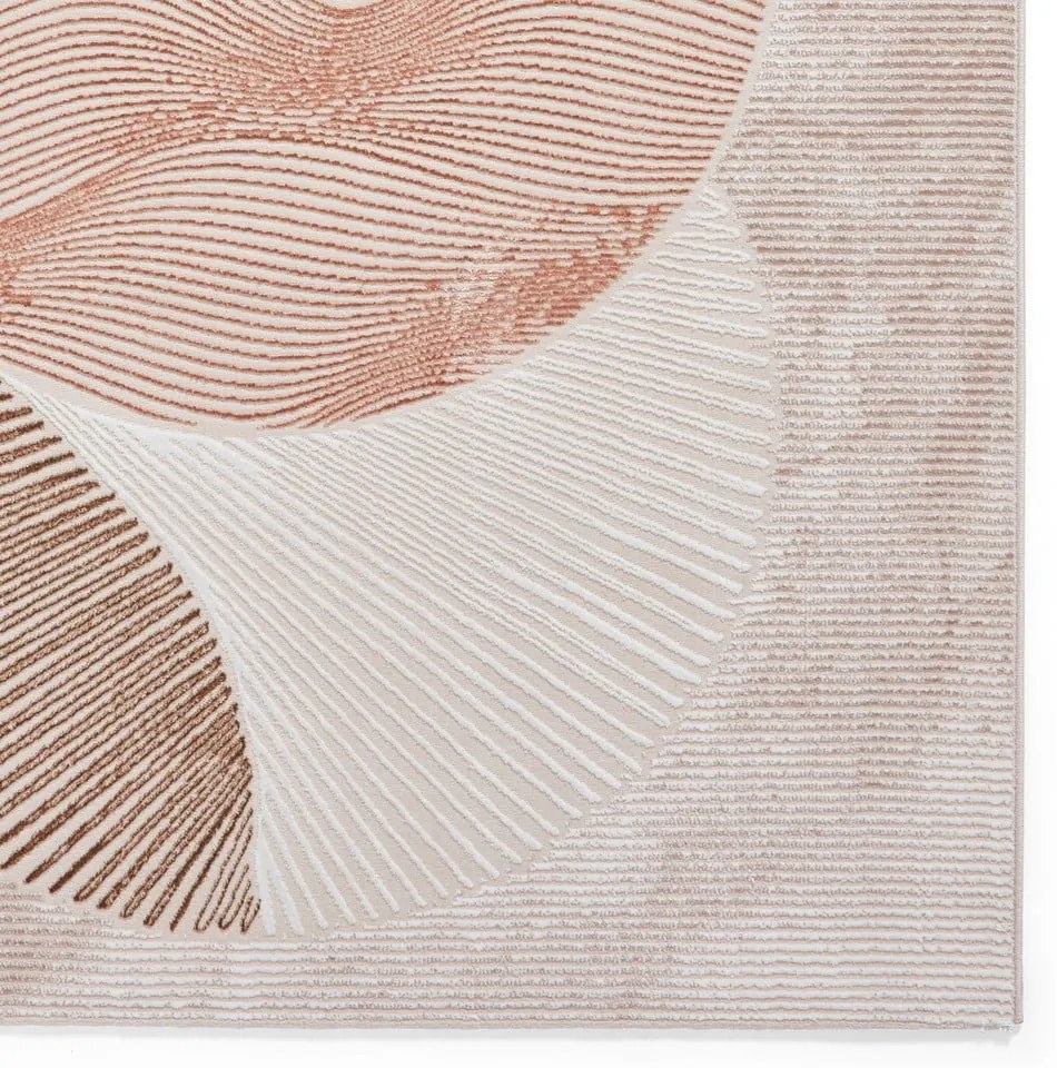 Rózsaszín-krémszínű szőnyeg 160x230 cm Creation – Think Rugs